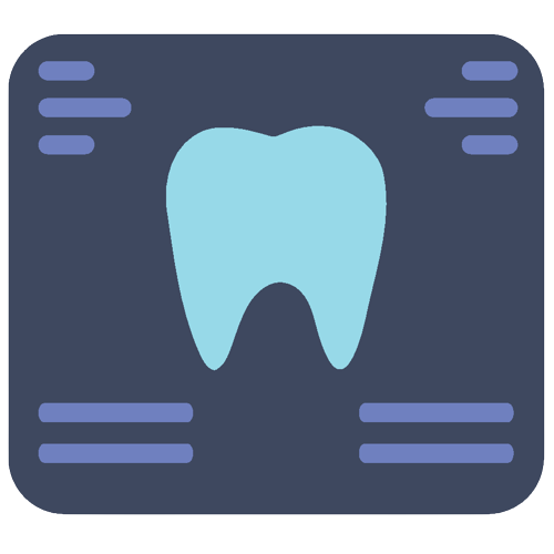 Ikona przedstawiająca zdjęcie zęba